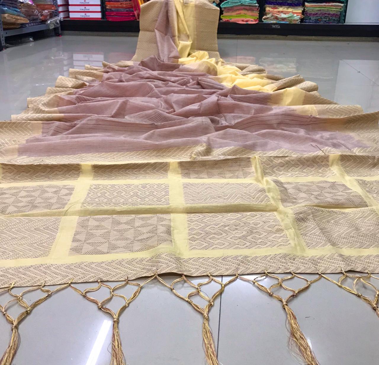 Rajyog Paridhan Silk Pure Cotton Silk Designer Party Wear Saree Collection at Wholesale Price